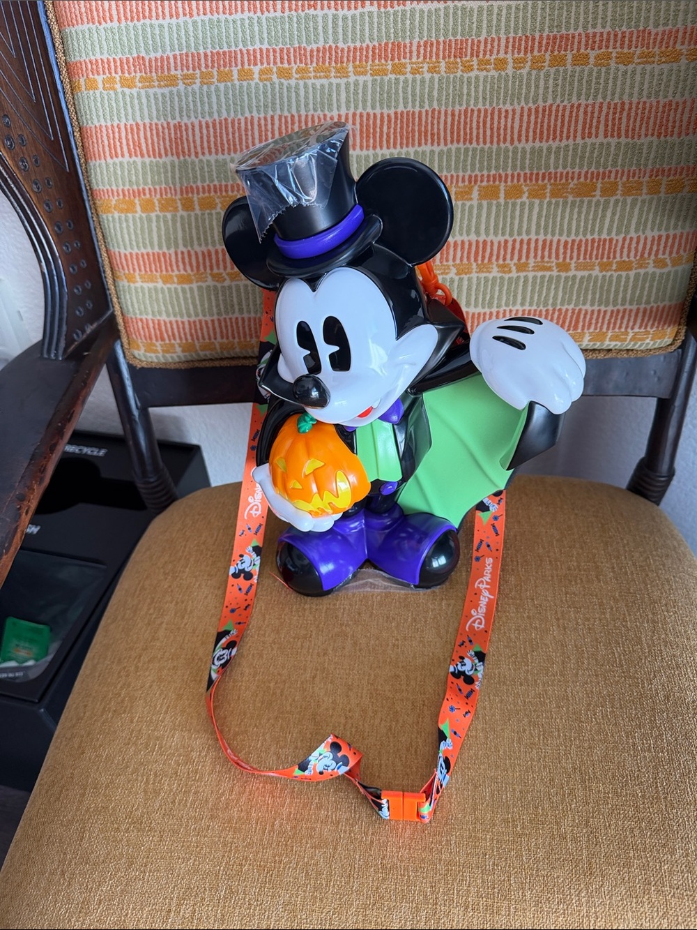 Disney Mickey Dracula, popcorn bucket brand new APX 12 inches